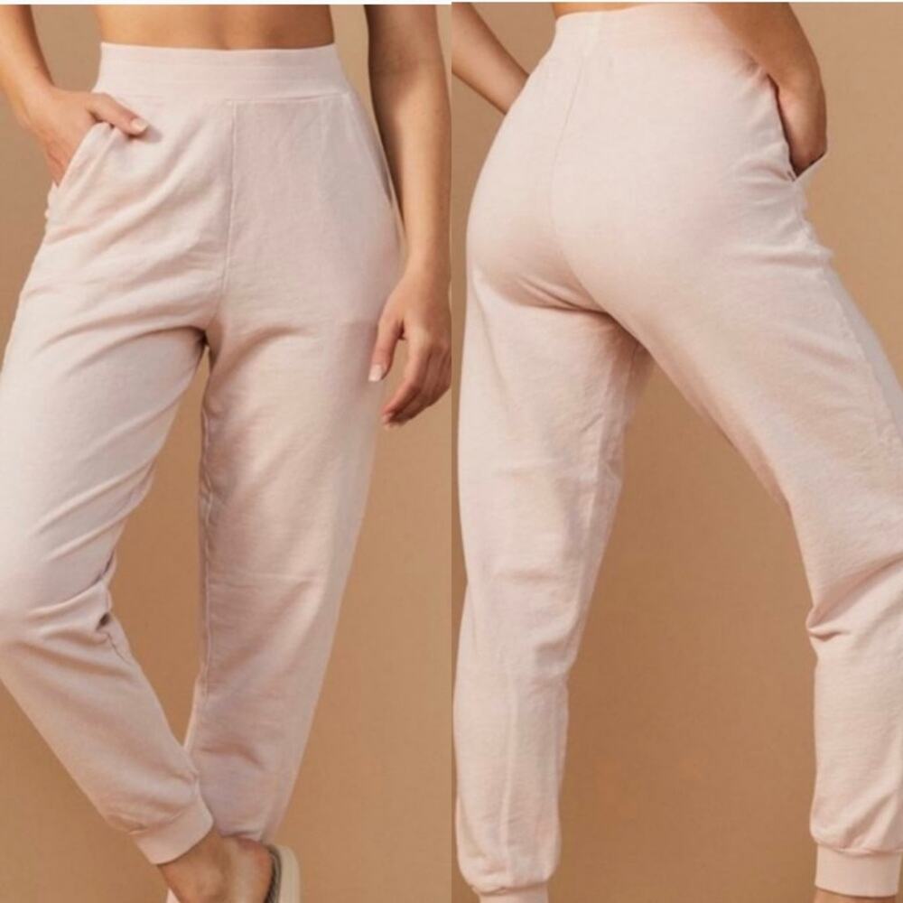 Tan + Lines Sport by Sivan Ayla Blush Pink La Jolla Joggers